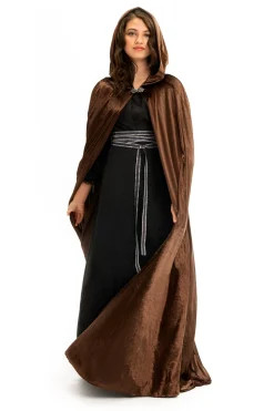 Cloaks>Little Adventures Adult Brown Cloak