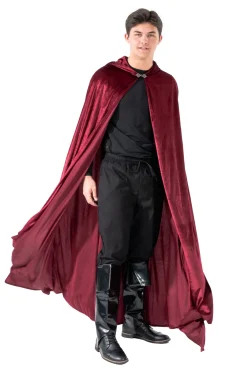 Cloaks>Little Adventures Adult Maroon Cloak