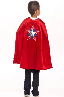Dress Ups>Little Adventures American Hero Cape & Mask Set