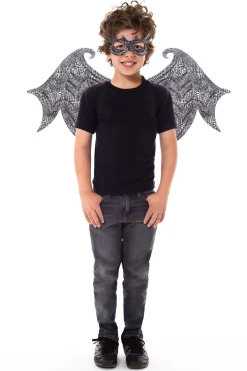 Knights & Dragons>Little Adventures Black Dragon Wing & Mask Set