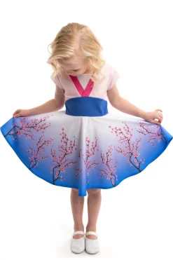 Twirl Dresses>Little Adventures Cherry Blossom Twirl Dress