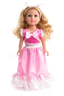 Doll Dress Ups>Little Adventures Doll Dress Cinderella Ball Gown