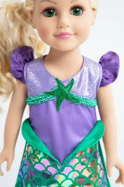 Doll Dress Ups>Little Adventures Doll Dress Classic Mermaid
