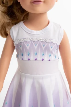 Doll Dress Ups>Little Adventures Doll Dress Ice Coronation Twirl