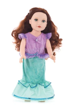 Doll Dress Ups>Little Adventures Doll Dress Magical Mermaid
