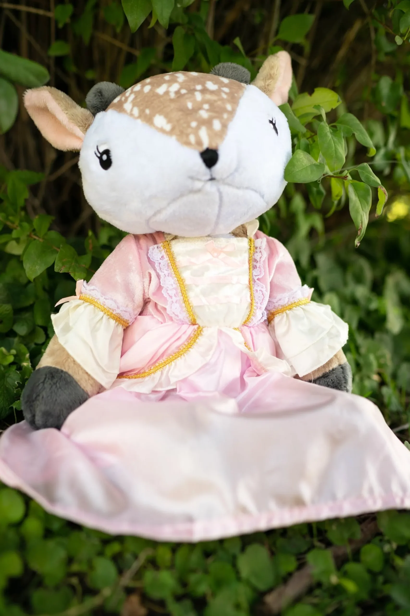 Doll Dress Ups>Little Adventures Doll Dress Pink Vintage Princess