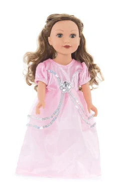 Doll Dress Ups>Little Adventures Doll Dress Royal Pink Princess