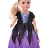 Doll Dress Ups>Little Adventures Doll Dress Sea Witch With Soft Crown