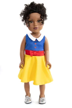 Doll Dress Ups>Little Adventures Doll Dress Snow White Twirl