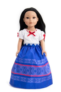 Doll Dress Ups>Little Adventures Doll Dress Strong Princess