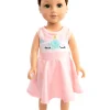 Doll Dress Ups>Little Adventures Doll Dress Unicorn Twirl