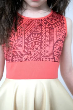 Twirl Dresses>Little Adventures Island Twirl Dress
