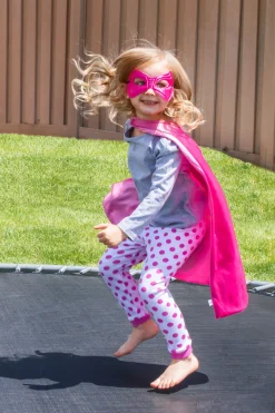 Super Hero>Little Adventures Pink Hero Cape & Mask Set