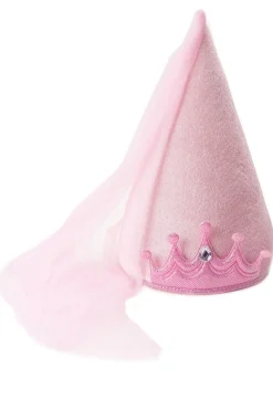Accessories>Little Adventures Pink Princess Cone Hat