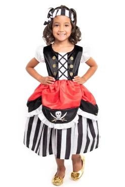 Dresses>Little Adventures Pirate Dress With Headband