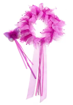 Accessories>Little Adventures Purple Fairy Halo & Wand