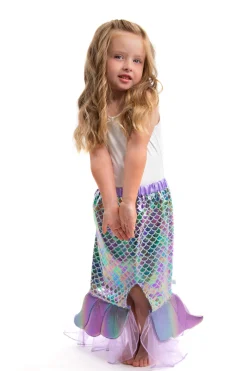 Dresses>Little Adventures Purple Mermaid Splash