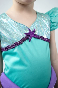 Dresses>Little Adventures Purple Sparkle Mermaid