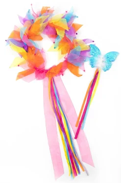 Accessories>Little Adventures Rainbow Fairy Halo & Wand
