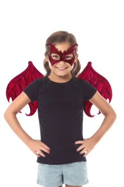 Accessories>Little Adventures Red Dragon Wing & Mask Set