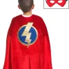 Cloaks>Little Adventures Red Hero Cape & Mask Set