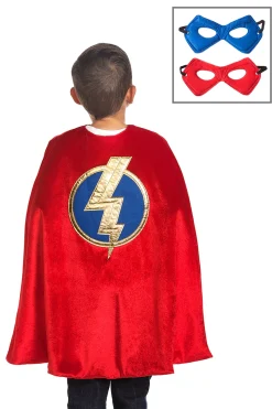 Super Hero>Little Adventures Red Hero Cape & Mask Set