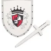 Accessories>Little Adventures Red Sword & Shield Set