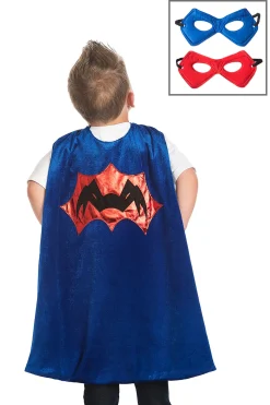 Cloaks>Little Adventures Spider Cape & Mask Set