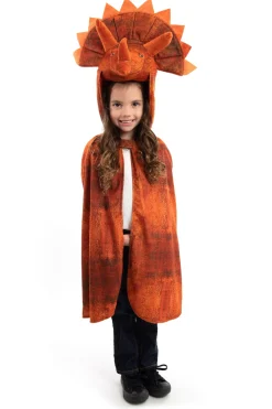 Dinosaurs>Little Adventures Triceratops Hooded Animal Cloak