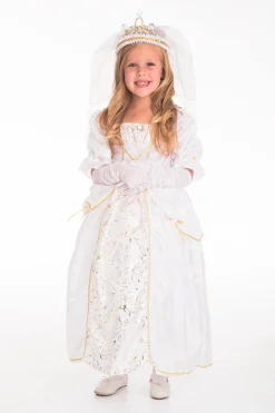 Accessories>Little Adventures White Princess Gloves